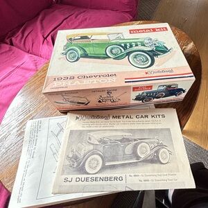 Hubley 1932 Chevrolet Phaeton Metal Kit - Green